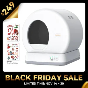 Meowant Self-Cleaning Cat Litter Box - MW-SC01 (Gray)