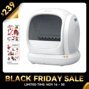 Meowant Self-Cleaning Cat Litter Box - MW-SC02 (White)